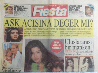 Milliyet Gazetesi Fiesta Eki 31 Ocak 1993 - Ercan Saatçi Az Daha Kazaya Gidiyordu,Emrah Neden?Pıskırdı GZ21588 - 1