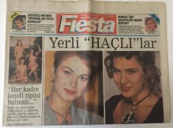 Milliyet Gazetesi Fiesta Eki 4 Nisan 1993 - Dünyada Haç Modası GZ13533 - 2