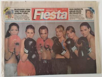 Milliyet Gazetesi Fiesta Eki 9 Mayıs 1993 - 1 Milyon Dolarlık Nakavt GZ25107 - 1
