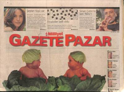 Milliyet Gazetesi Gazete Pazar Eki 30 Mayıs 1999 - Manken Demet Şenere Kadınlar da Büyük İlgi Gösteriyor GZ92569 - 1