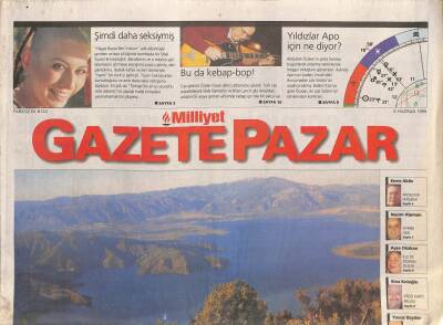Milliyet Gazetesi Gazete Pazar Eki 6 Haziran 1999 - Caz Gitaristi Önder Focan Altıncı Albümünü Çıkardı GZ92564 - 1