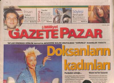 Milliyet Gazetesi Gazete Pazar Eki 9 Ocak 2000 - Doksanların Kadınları - Panamada Turistik Ayaklanma ! GZ92568 - 1