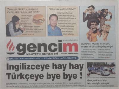 Milliyet Gazetesi Gencim Eki 28 Şubat 2008 - Kredi Kartı Çilesi GZ53019 - 1