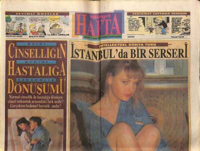 Milliyet Gazetesi Hafta Eki 1 Mart 1992 - Cinselliğin Hastalığa Dönüşümü GZ78589 - 1