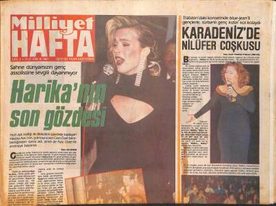 Milliyet Gazetesi Hafta Eki 15-21 Aralık 1991 - Harika Avcının Gözdesi - Gülşen Bubikoğlu İşte Mutluluk Karargâhım GZ127699 - 1