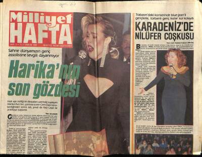 Milliyet Gazetesi Hafta Eki 1521 Aralık 1991 - Harika Avcının Son Gözdesi GZ78580 - 1