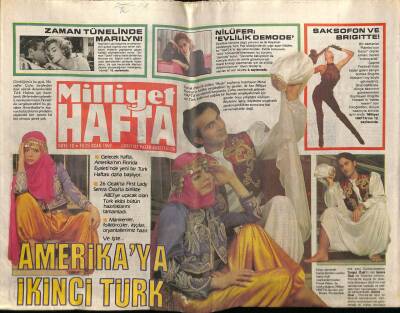 Milliyet Gazetesi Hafta Eki 1925 Ocak 1992 - Amerikaya İkinci Türk Çıkarması GZ78575 - 1