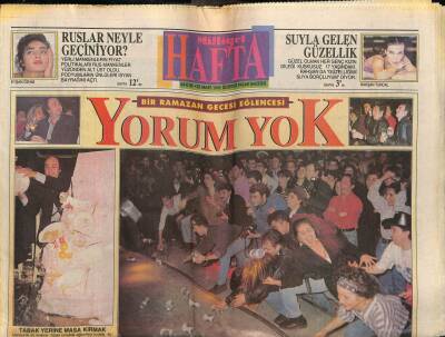 Milliyet Gazetesi Hafta Eki 22 Mart 1992 - Eyşan Özhim,Ruslar Neyle Geçiniyor GZ78586 - 1