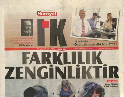 Milliyet Gazetesi I.K. Eki 17 Ağustos 2014 - Bürokrasi Hem Para Hem Zaman Kaybettiriyor GZ116862 - 1