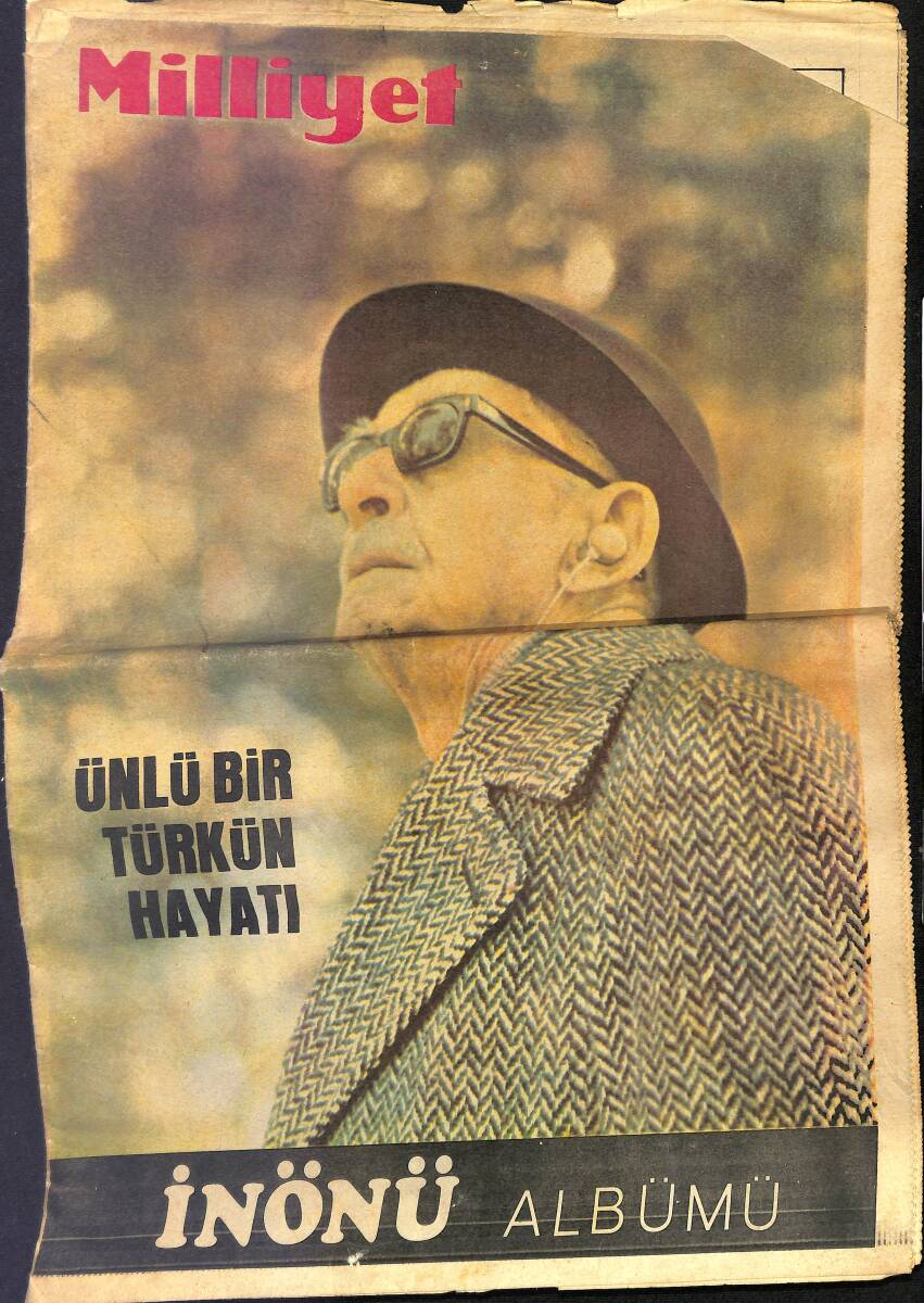 Milliyet Gazetesi İnönü Albümü Eki - İnönü'nün Hayatı GZ154036 - 1