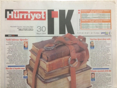 Milliyet Gazetesi İnsan Kaynakları Eki 30 Mayıs 2004 - Akademisyen Yöneticiler GZ24868 - 1