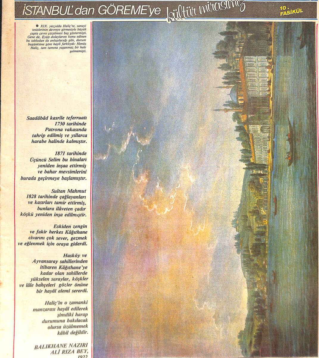 Milliyet Gazetesi İstanbul'dan Göreme'ye Kültür Mirasımız 10. Fasikül GZ154547 - 1
