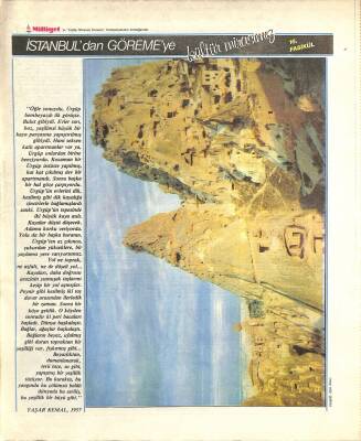 Milliyet Gazetesi - İstanbuldan Göremeye Kültür Mirasımız - 16. Fasikül - Yaşar Kemal NDR83264 - 1
