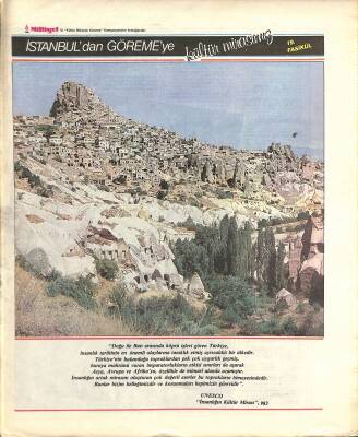 Milliyet Gazetesi - İstanbuldan Göremeye Kültür Mirasımız - 19. Fasikül NDR83267 - 1