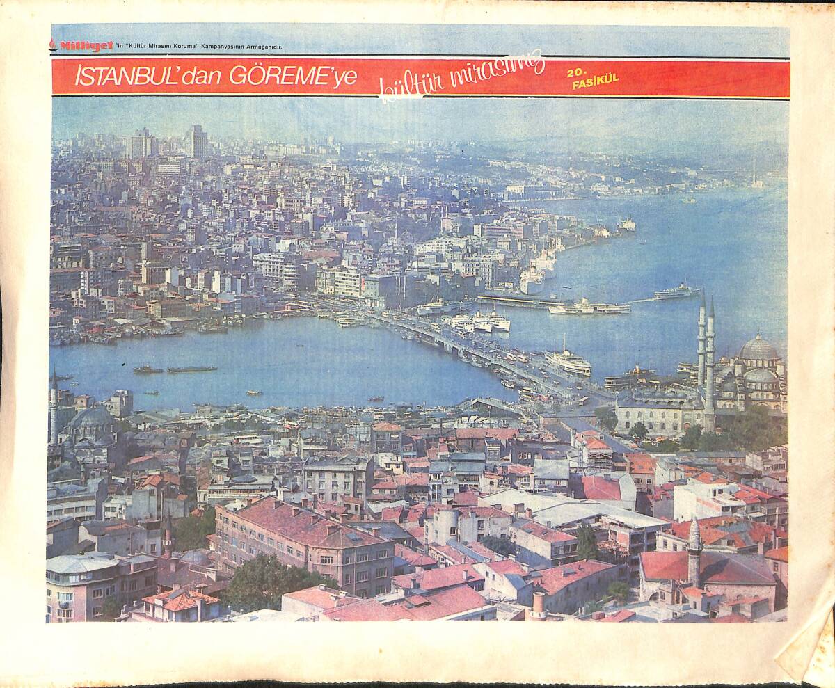 Milliyet Gazetesi İstanbul'dan Göreme'ye Kültür Mirasımız 20. Fasikül GZ154543 - 1