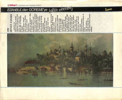 Milliyet Gazetesi - İstanbuldan Göremeye Kültür Mirasımız - 4. Fasikül - Eremya Çelebi 1991 NDR83253 - 1