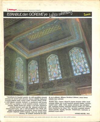 Milliyet Gazetesi - İstanbuldan Göremeye Kültür Mirasımız - 5. Fasikül NDR83252 - 1