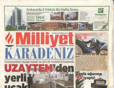 Milliyet Gazetesi Karadeniz Eki 20 Mayıs 2015 - Teknolojide Son Gelişmeler GZ116568 - 1
