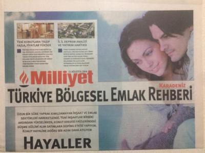 Milliyet Gazetesi Karadeniz Eki 22 Mart 2005 - Hayaller Gerçek Oluyor GZ24382 - 1