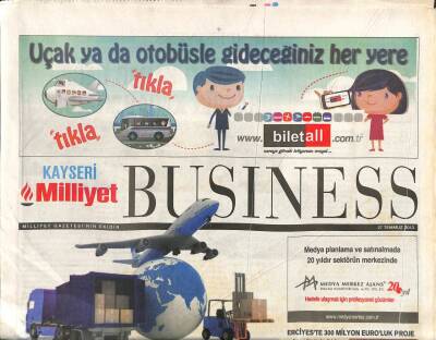 Milliyet Gazetesi Kayseri Business Eki 27 Temmuz 2013 - Erciyeste 300 Milyon Euroluk Proje GZ105675 - 1