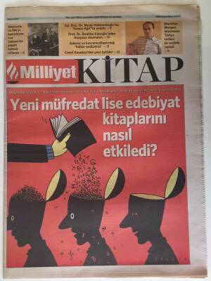 Milliyet Gazetesi Kitap Eki Eylül 2007 - Yeni Müfredat Lise Edebiyat Kitaplarını Nasıl Etkiledi ? GZ26996 - 1
