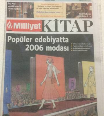 Milliyet Gazetesi Kitap Eki Ocak 2006 - Popüler Edebiyatta 2006 Modası GZ48559 - 1