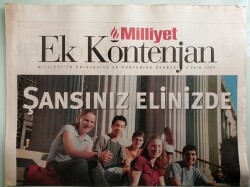 Milliyet Gazetesi Kontenjan Eki 4 Ekim 2003 Açıkta Kalmayın -GZ44032 - 2