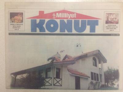 Milliyet Gazetesi Konut Eki 31 Ekim 1998 - Erol Evgin,Bizde Mimarsız Bir Mimari Var GZ32806 - 1