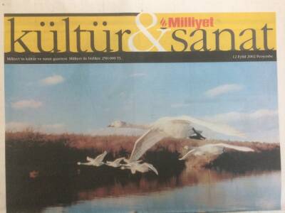 Milliyet Gazetesi Kültür&Sanat Eki 12 Eylül 2002 - Şiirsel Özgürlük Destanı GZ35309 - 1