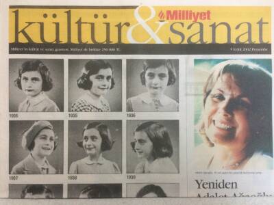 Milliyet Gazetesi Kültür&Sanat Eki 5 Eylül 2002 - Yeniden Adalet Ağaoğlu GZ35308 - 1