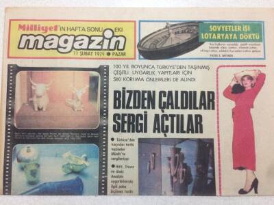 Milliyet Gazetesi Magazin Eki 11 Şubat 1979 - Murat Soydan İşbaşı Yaptı GZ52129 - 1