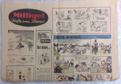 Milliyet Gazetesi Magazin Eki 13 Eylül 1964 - Halit Kıvanç İki Bilet GZ21556 - 1