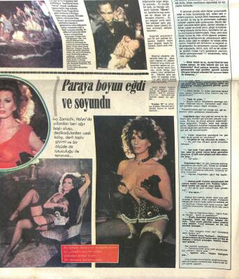 Milliyet Gazetesi Magazin Eki 14 Ocak 1979 - İva Zanicchi Soyundu, Türkan Şoray Yeni Filme Hazırlanıyor GZ105625 - 1