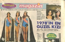 Milliyet Gazetesi Magazin Eki 15 Ekim 1978 - 1978 Güzellik Kraliçesi, Gezegenler Savaşı Filmi, Caroline Munro GZ105622 - 1