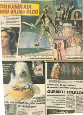 Milliyet Gazetesi Magazin Eki 15 Ekim 1978 - 1978 Güzellik Kraliçesi, Gezegenler Savaşı Filmi, Caroline Munro GZ105622 - 2