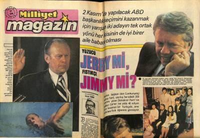 Milliyet Gazetesi Magazin Eki 17 Ekim 1976 - Kenyada Bir Vahşi Hayvan Fabrikası Var GZ78562 - 1