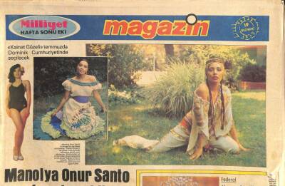 Milliyet Gazetesi Magazin Eki 19 Haziran 1977 - Dagmar Winkler Okulu Bitince Memur Olacak GZ113936 - 1
