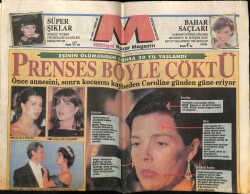 Milliyet Gazetesi Magazin Eki 19 Nisan 1992 - Süper Şıklar Ve Ayşegül Tecimer GZ61250 - 2