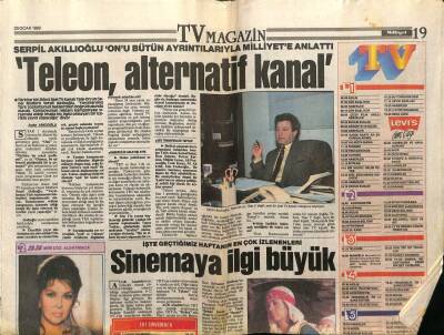 Milliyet Gazetesi Magazin Eki 20 Ocak 1992 - Serpil Araklıoğlu Milliyete Anlattı GZ78306 - 1