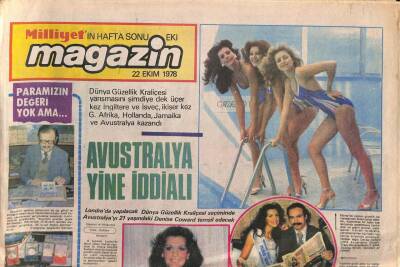 Milliyet Gazetesi Magazin Eki 22 Ekim 1978 - Kuşadasındaki Kervansaray Paydos dedi - Pullarımız Pragda Tek Sergide 29 Madalya Birden Aldı GZ92040 - 1