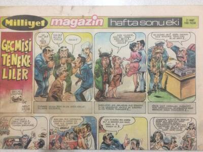 Milliyet Gazetesi Magazin Eki 23 Mart 1980 - Geçmişi Teneke Lider GZ50622 - 1