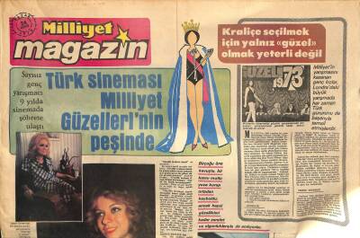 Milliyet Gazetesi Magazin Eki 24 Ağustos 1975 - Pehlivanlı Başkanlar Galerisini Hazırlıyor GZ115394 - 1