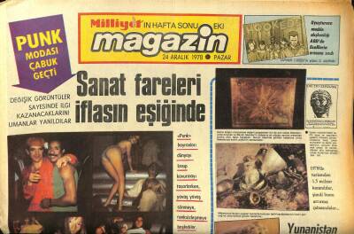 Milliyet Gazetesi Magazin Eki 24 Aralık 1978 - TÜBİTAK , Doğudaki Başarılı Öğrencileri Ödüllendirdi GZ85978 - 1