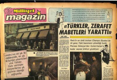 Milliyet Gazetesi Magazin Eki 24 Ekim 1976 - Hülya Koçyiğit , 29 Ekimde İstanbulda İlk Kez Sahneye Çıkıyor GZ85634 - 1
