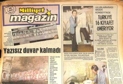 Milliyet Gazetesi Magazin Eki 24 Nisan 1977 - Claudianın Adı Silahlı Olaya Karıştı GZ85742 - 1