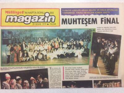 Milliyet Gazetesi Magazin Eki 29 Nisan 1979 - İzzet Günay Ve Reklamlar GZ52138 - 1