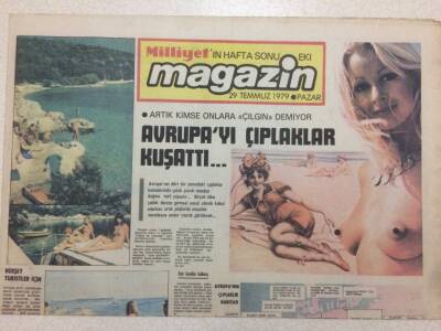 Milliyet Gazetesi Magazin Eki 29 Temmuz 1979 - Sadri Alışık, Bir Saat Ve Anıları, Fatma Girik GZ52122 - 1