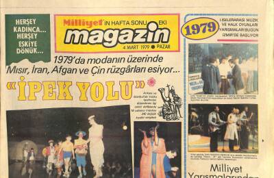 Milliyet Gazetesi Magazin Eki 4 Mart 1979 - Münih Karnavalı Tepetaklak Olan Dünyayı Yansıttı GZ115508 - 1