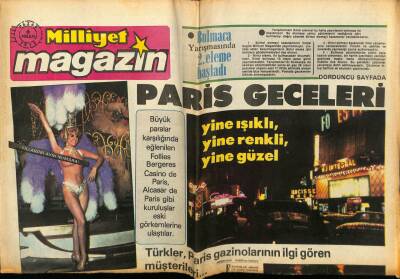Milliyet Gazetesi Magazin Eki 6 Nisan 1975 - Playboyda Bir Türk,Haldun Güvan GZ78557 - 1