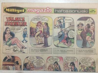 Milliyet Gazetesi Magazin Eki 7 Ekim 1979 - Güzel Cheryl Kendini Afrikaya Attı GZ50631 - 1